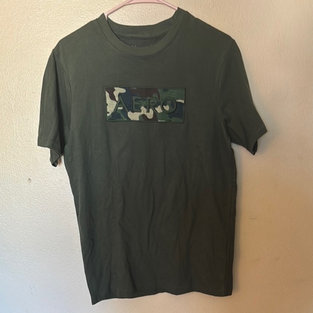 NWOT Aeropostale Army Green Camouflage Men's T-Shirt, AERO